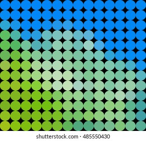 colorful multicolor circle dots geometric low polygon gradient graphic abstract background vector eps10