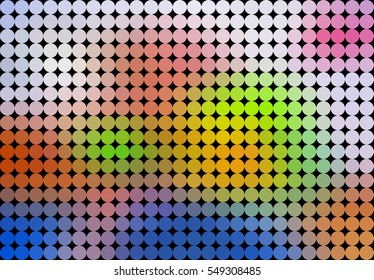 colorful multicolor circle dots geometric low polygon gradient graphic abstract background vector eps10