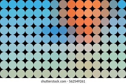 colorful multicolor circle dots geometric low polygon gradient graphic abstract background vector eps10