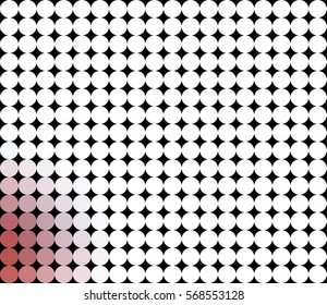 colorful multicolor circle dots geometric low polygon gradient graphic abstract background vector eps10