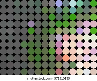 colorful multicolor circle dots geometric low polygon gradient graphic abstract background vector eps10
