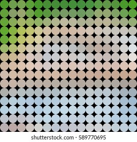 colorful multicolor circle dots geometric low polygon gradient graphic abstract background vector eps10
