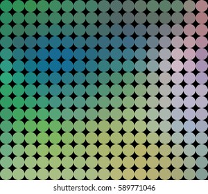 colorful multicolor circle dots geometric low polygon gradient graphic abstract background vector eps10