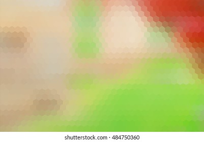 colorful multicolor hexagon geometric low polygon gradient graphic abstract background vector eps10