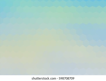 colorful multicolor hexagon geometric low polygon gradient graphic abstract background vector eps10