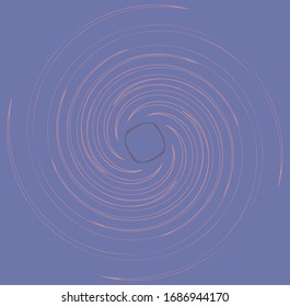 colorido, multicolor y monocromo cíclico, anillo concéntrico cíclico. espiral giratoria, vórtice, ballena. forma circular abstracta de bucle radial, elemento sobre fondo coloreado, fondo