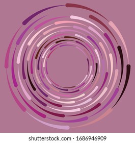 colorful, multicolor and monochrome cyclic, cycle concentric ring. revolved spiral, vortex, whorl. abstract circular, radial loop shape, element over colored backdrop, background