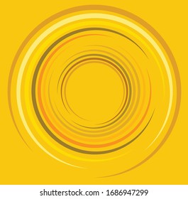 colorful, multicolor and monochrome cyclic, cycle concentric ring. revolved spiral, vortex, whorl. abstract circular, radial loop shape, element over colored backdrop, background