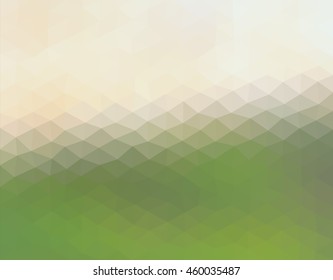 colorful multicolor triangle geometric low polygon gradient graphic abstract background vector eps10
