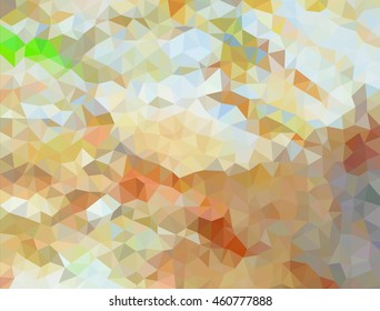 colorful multicolor triangle geometric low polygon gradient graphic abstract background vector eps10