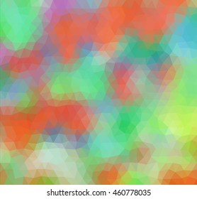 colorful multicolor triangle geometric low polygon gradient graphic abstract background vector eps10