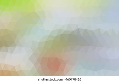 colorful multicolor triangle geometric low polygon gradient graphic abstract background vector eps10