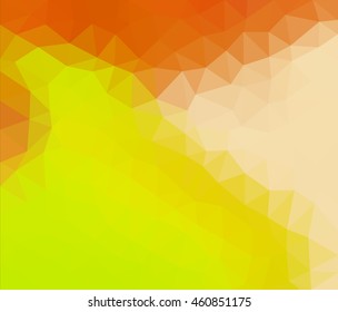 colorful multicolor triangle geometric low polygon gradient graphic abstract background vector eps10