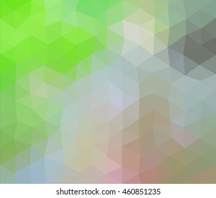 colorful multicolor triangle geometric low polygon gradient graphic abstract background vector eps10