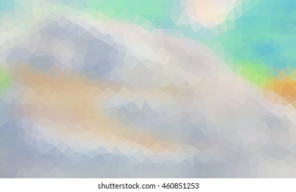 colorful multicolor triangle geometric low polygon gradient graphic abstract background vector eps10