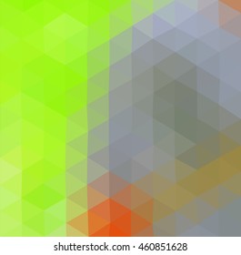 colorful multicolor triangle geometric low polygon gradient graphic abstract background vector eps10