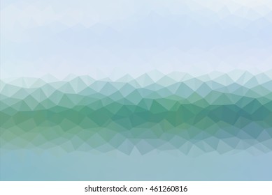 colorful multicolor triangle geometric low polygon gradient graphic abstract background vector eps10