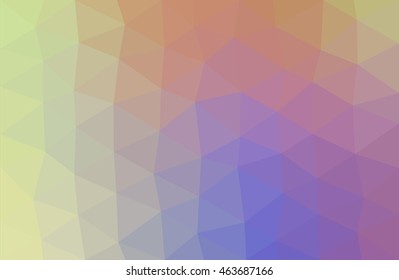 colorful multicolor triangle geometric low polygon gradient graphic abstract background vector eps10