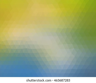 colorful multicolor triangle geometric low polygon gradient graphic abstract background vector eps10