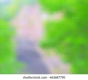 colorful multicolor triangle geometric low polygon gradient graphic abstract background vector eps10