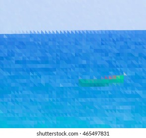 colorful multicolor triangle geometric low polygon gradient graphic abstract background vector eps10