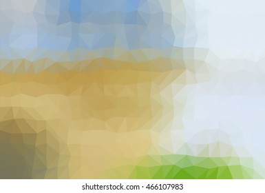 colorful multicolor triangle geometric low polygon gradient graphic abstract background vector eps10
