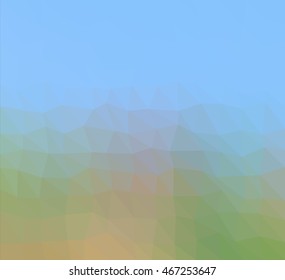 colorful multicolor triangle geometric low polygon gradient graphic abstract background vector eps10