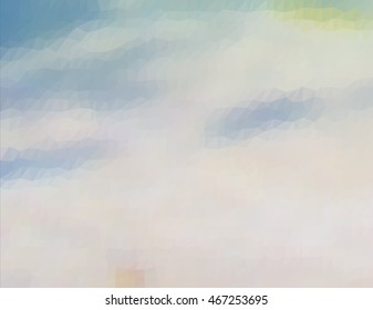 colorful multicolor triangle geometric low polygon gradient graphic abstract background vector eps10