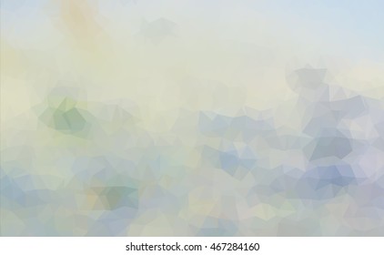 colorful multicolor triangle geometric low polygon gradient graphic abstract background vector eps10