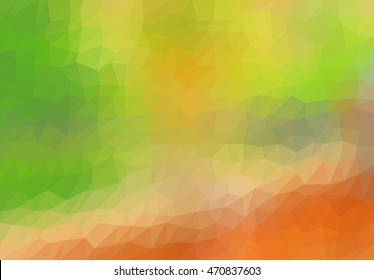 colorful multicolor triangle geometric low polygon gradient graphic abstract background vector eps10