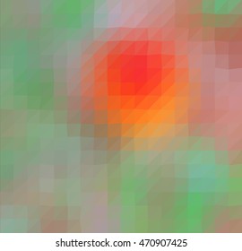 colorful multicolor triangle geometric low polygon gradient graphic abstract background vector eps10