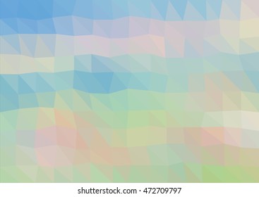 colorful multicolor triangle geometric low polygon gradient graphic abstract background vector eps10