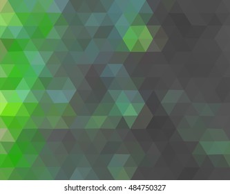 colorful multicolor triangle geometric low polygon gradient graphic abstract background vector eps10