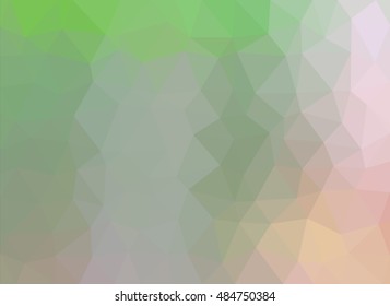 colorful multicolor triangle geometric low polygon gradient graphic abstract background vector eps10