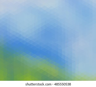 colorful multicolor triangle geometric low polygon gradient graphic abstract background vector eps10