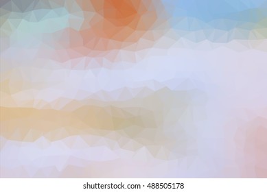 colorful multicolor triangle geometric low polygon gradient graphic abstract background vector eps10