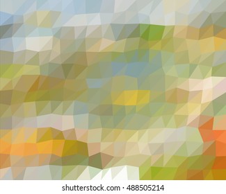 colorful multicolor triangle geometric low polygon gradient graphic abstract background vector eps10
