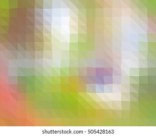 colorful multicolor triangle geometric low polygon gradient graphic abstract background vector eps10