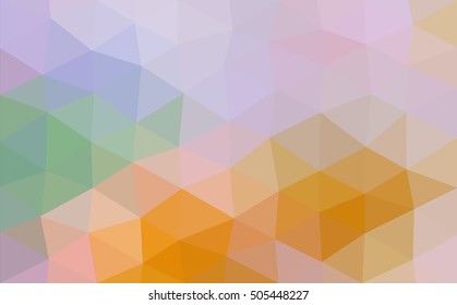 colorful multicolor triangle geometric low polygon gradient graphic abstract background vector eps10