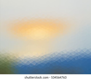 colorful multicolor triangle geometric low polygon gradient graphic abstract background vector eps10
