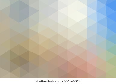 colorful multicolor triangle geometric low polygon gradient graphic abstract background vector eps10