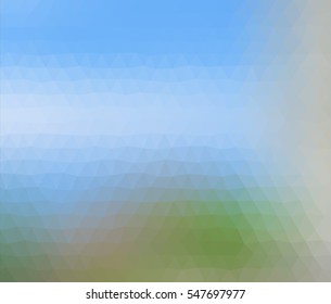 colorful multicolor triangle geometric low polygon gradient graphic abstract background vector eps10