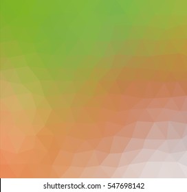 colorful multicolor triangle geometric low polygon gradient graphic abstract background vector eps10