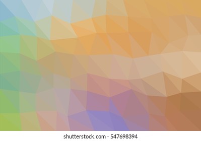 colorful multicolor triangle geometric low polygon gradient graphic abstract background vector eps10