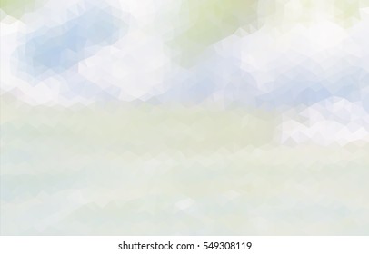 colorful multicolor triangle geometric low polygon gradient graphic abstract background vector eps10