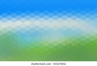 colorful multicolor triangle geometric low polygon gradient graphic abstract background vector eps10