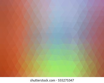 colorful multicolor triangle geometric low polygon gradient graphic abstract background vector eps10