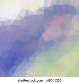 colorful multicolor triangle geometric low polygon gradient graphic abstract background vector eps10