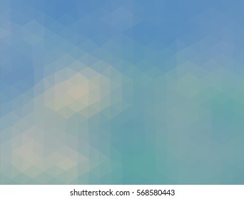 colorful multicolor triangle geometric low polygon gradient graphic abstract background vector eps10