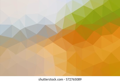 colorful multicolor triangle geometric low polygon gradient graphic abstract background vector eps10
